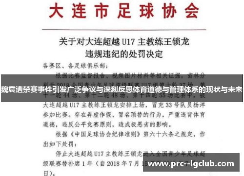 魏震遭禁赛事件引发广泛争议与深刻反思体育道德与管理体系的现状与未来 魏震遭禁赛事件引发广泛争议与深刻反思体育道德与管理体系的现状与未来